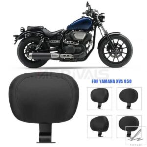 ヤマハ ボルト XV950 XVS950 2013-2019 用 オートバイフロントドライバーライダーバックレスト ライダーシーシーバークッションパッド 部品 カスタムパーツ