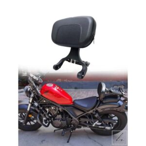 多目的折りたたみ式ライダードライバーパッセンジャーバックレストシーシーバー ホンダREBEL CMX1100 CM1100用 部品 カスタムパーツ アクセサリー