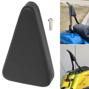 汎用バイクバックレストリアパッセンジャーシーシーバークッションパッドモトクロスアクセサリーハーレーヤマハホンダスズキカワサキ用 部品 カスタムパーツ
