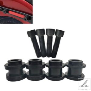 ラック シシーバー ドッキングハードウェアキット ハーレー ソフテイル スリム ローライダー FLDE FLHC FLSL FXBB FXFB FLSB FXLR FXST用 部品 カスタムパー