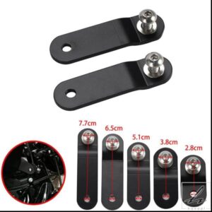 28-77MM オートバイアクセサリー ガスタンクリフト カスタムライザーブラケット ボルトキット付き ハーレー スポーツスター アイアン 1200 48 72用 部品 カ