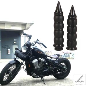 汎用 7/8'' 22MM ハンドルバーハンドグリップ ホンダ ヤマハ スズキ カワサキ NINJA 250 500 ZX6 ZX7 ZX9 ZX10 オートバイアクセサリー用 部品 カスタムパー