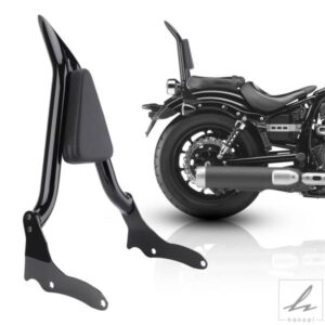 ヤマハ ボルト XV950 XVS950 R-SPEC 2014-2025 用 バックレスト リアパッセンジャー用シーシーバー パッド付き 部品 カスタムパーツ アクセサリー