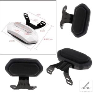 汎用ドライバーバックレストクイックリリースパッドオートバイ電気自動車に適合 部品 カスタムパーツ アクセサリー