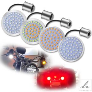 1157 LED ウィンカー ハーレー 1156 オートバイ用 LED ウィンカー ライト ハーレーダビッドソン ツーリング ストリートグライド ロードキング オートバイ用