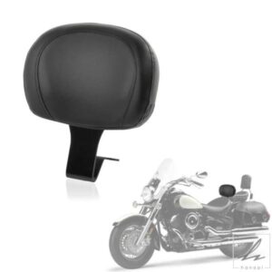 ヤマハ ドラッグスター VSTAR XVS 1100 1998-2022用 バイク用シシーバー ドライバーバックレスト ライダーシートパッド 部品 カスタムパーツ アクセサリー