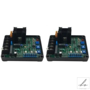 2X GAVR-8A ジェネレーター自動電圧レギュレータモジュール 汎用ブラシレスACオルタネーター電気コントローラスタビライザー 部品 カスタムパーツ
