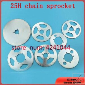 25H26 29 54 55MM リアチェーン スプロケット ミニ モト ATV クワッド ダートピット ポケットバイク チョッパー 47CC 49CC 55 65 68 70 80 90トゥース 部品