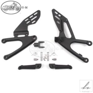 ヤマハ YZF R1 YZF-R1 2007 2008用 オートバイフロントフットレストフットペグブラケットセット 部品 カスタムパーツ アクセサリー