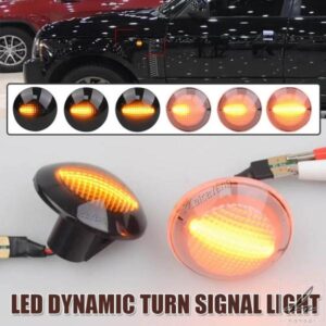 ダイナミックウィンカー LED サイドリピーターインジケーターライト カーアクセサリー XGB500020A ランドローバー レンジローバー L322 2002-2012用 部品 カ