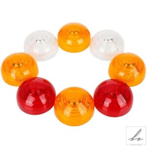 X AUTOHAUX サイドマーカーインジケーターテールライトランプレンズ 1990-1994 ランドローバー ディフェンダー 90 110用 部品 カスタムパーツ アクセサリー