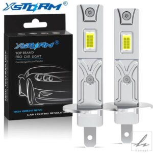 XSTORM H1 LEDヘッドライトバルブ 60000LM 150W ハイパワー オートフォグランプ 6500K 12V LEDライト 車用ヘッドランプ 運転用 ランニングランプ 部品 カス
