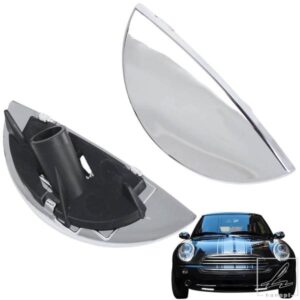 車用ヘッドライトウォッシャーノズルカバー 左右 63126922155 63126922156 ミニクーパー R50 R52 R53 2001-2006用 部品 カスタムパーツ アクセサリー