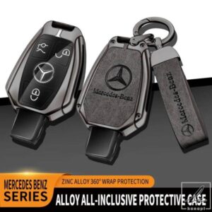 車用合金キーケースバッグメタルキーシェルメルセデスベンツA B C E G S VクラスGLA GLC GLE GLK VITO SPRINTER SL SLK VIANO ML用 部品 カスタムパーツ