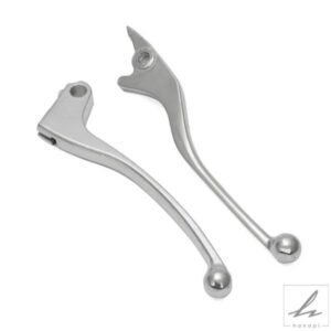 オートバイ用フロントブレーキ＆クラッチレバー アルミシルバー HONDA Z125 CB 300 500 CBR250 CB300 CBR300R CBR500R用 部品 カスタムパーツ アクセサリー