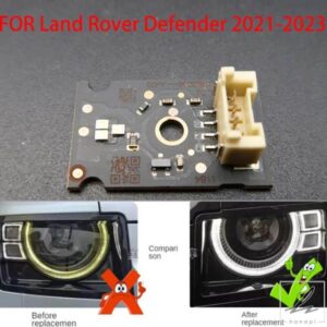 ランドローバー ディフェンダー 2020-22 車用ヘッドライト DRL チップ回路基板 光源ボード ライトマイクロチップ ホワイトライトバラストチップ 部品 カスタ