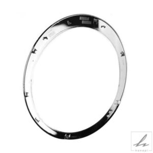 2014-2019 MINI COOPER S F55 F56 F57用 左クロームヘッドライトトリムリングデコレーション 部品 カスタムパーツ アクセサリー