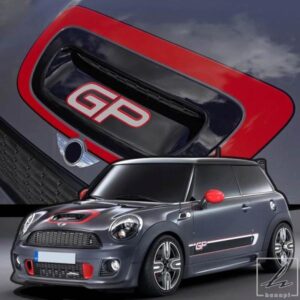 車フロントターボエアインテークパネルデコレーション GPステッカー BMW MINI COOPER S ONE D JCW R56 R57 R58 R59 自動車外装アクセサリー 部品 カスタムパ