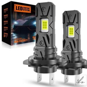 25000LM H7 LEDヘッドライトバルブ 12個 CSP 3570 車用ヘッドランプ オートダイオードランプ CANバス ミニH7 LEDバルブ ターボライト 6500K 12V 部品 カスタ