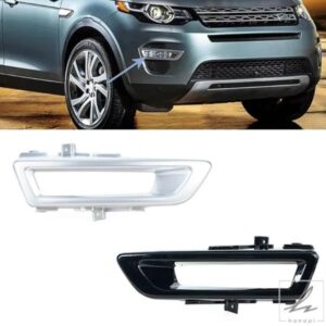 ランドローバー ディスカバリー スポーツ L550 2015 - 18 用 車用フロントフォグランプ ブラック カバートリム 装飾 LR061234 LR061299 部品 カスタムパーツ