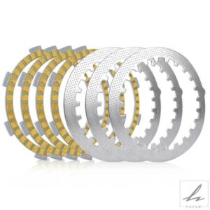 ヤマハ DT50R DT50 DT80 TDR80 TZM50R YZ80 RD80LC RD75LC 1V1-16324-00 598-16321-01用クラッチフリクションディスクプレート 部品 カスタムパーツ