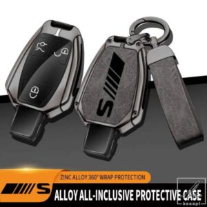 メルセデスベンツS450L S500L S350L合金製キーバッグSクラスのキーリモコンシェルカバーに 部品 カスタムパーツ アクセサリー
