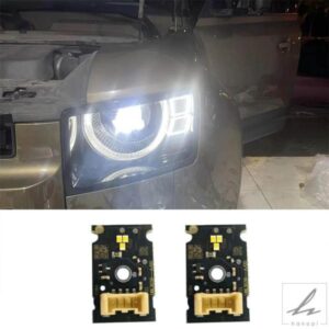 2020-2023年式ランドローバーディフェンダー用新型ホワイト光源LEDチップ LEDデイタイムランニングライト DRL CML-G5M3 5120-1 UBL3036 部品 カスタムパーツ