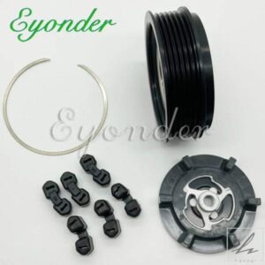 0002341312 7SEU17C AC A/C エアコンコンプレッサー クラッチプーリー メルセデス E W211 CLS W219 ML W164 S W220 V6 V8用 部品 カスタムパーツ