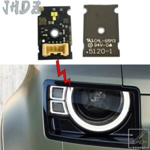 ランドローバー ディフェンダー 2020-2023 DRL ボード CML-G5M3 5120-1 UBL 用新型ヘッドライト デイタイム ランニング ライト ホワイト光源 LED チップ 部