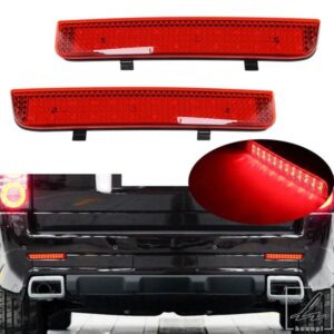 ランドローバー レンジローバー L322 2003-2012 フリーランダー 2/LR2 2008-2013 車用 LED リアバンパーライト 2個 LED ストップフォグライト 部品 カスタム