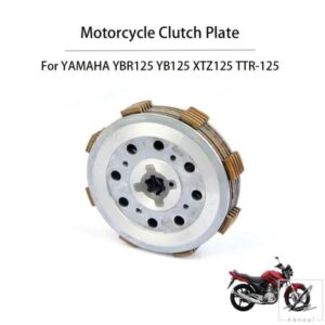 YAMAHA YB125 XTZ125 YBR125 TTR-125 オートバイ用コンプリートクラッチキット シットクラッチプレートセットアップドラムアセンブリバスケットフリクション