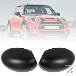 車用バックミラーカバーキャップ サイドミラーキャップ 左+右 MINI COOPER R52 R50 R53 2001 - 04 -2006 RHD 489120050 部品 カスタムパーツ アクセサリー