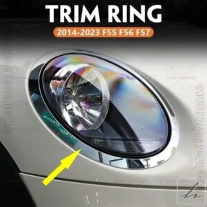 2014-2023 F55 F56 F57 BMW MINI COOPER ヘッドライト テールライト カバー トリム リング 51137300631 63217464171 51712355791 51712285495 部品 カスタム
