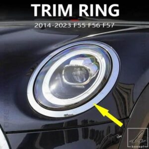 2014-2023 F55 F56 F57 BMW MINI COOPER ヘッドライト テールライト カバー トリム リング 51137300631 63217464171 51712355791 51712285495 部品 カスタム