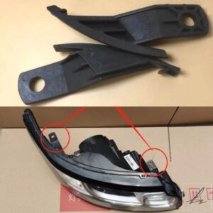 ランドローバー レンジローバー スポーツ 2014-2017 ヘッドライトリペアキット 車用ヘッドランプリペア爪 ブラック 固定爪 左右兼用 部品 カスタムパーツ
