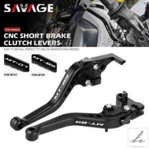 2022 ショートブレーキクラッチレバー YAMAHA MT07 MT09 2013-2023 MT-07/TRACER MT-09 SP オートバイアクセサリー ハンドルレバー 09 部品 カスタムパーツ