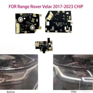 レンジローバー ヴェラール 2017-2023 用ホワイトライト DRL チップバラスト回路基板光源基板チップ 部品 カスタムパーツ アクセサリー