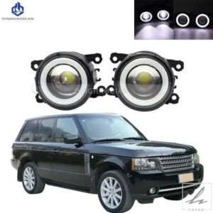 ランドローバー レンジローバーIII L322 2010 2011 2012用 2個 車用フォグランプ LED エンジェルアイ DRL デイタイムランニングランプ H11 12V 部品 カスタ