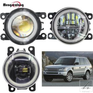 ランドローバー レンジローバー スポーツ LS 2006-2013用 車用LEDフォグランプ ハローリング エンジェルアイ デイタイムランニングライト 12V 2個 部品 カス