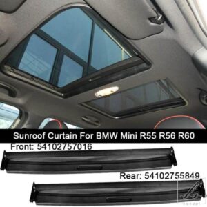 車内ルーフカバー パノラマサンルーフ サンシェード カーテンカバー BMW MINI R55 R56 R60 54102755849 54102757016 部品 カスタムパーツ アクセサリー
