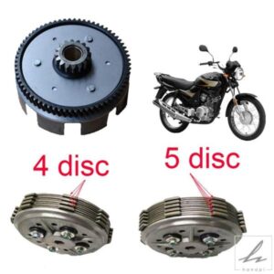 ヤマハ JIANSHE YBR125/K/ED/HU XTZ125 JYM125 フィットトランスミッションクラッチギアセット用オートバイクラッチセンターコンプリート 部品 カスタムパー