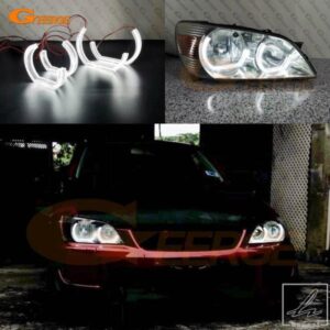 レクサス IS200 IS300 IS 200 300 トヨタ アルテッツァ 超高輝度 DTM M4スタイル LEDエンジェルアイキット ハローリング カーアクセサリー 部品 カスタムパ