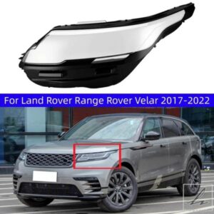 ランドローバー レンジローバー ヴェラール 2017 - 22 用カーアクセサリー クリアPCヘッドライトガラスシェルの交換 部品 カスタムパーツ アクセサリー