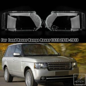 ランドローバー レンジローバー L322 ヴォーグ 2010-2013 用ヘッドライトレンズカバー ランプシェード ヘッドライトカバー ランプシェード レンズシェル ア