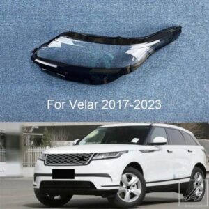 ランドローバー レンジローバー ヴェラール 2017 - 2023 車用ヘッドランプカバー ランプシェード ヘッドライトシェル ランプマスク ガラスレンズ 部品 カス