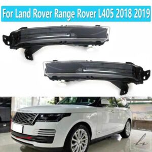 ランドローバー レンジローバー 2018 2019 L405 スポーツ用 LED DRL フォグランプ ヘッドライト ドライビングランプ デイタイムランニングライト 1ペア 部品