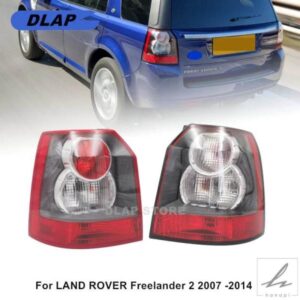 ランドローバー フリーランダー 2 2007 - 12 用カーライト リアバンパーテールライト リアブレーキストップテールランプ 電球付き 部品 カスタムパーツ