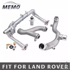 ランドローバーディスカバリーレンジローバーLR4ジャガーLR041788 LR109401 LR090630 LR092992用アップグレードアルミクーラントウォーターパイプ3.0キット