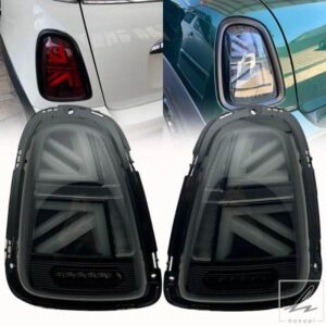 ユニオンジャック LED テールライトアセンブリ ミニクーパー R56 R57 R58 R59 2007-2013 リアリバースフォグテールライト プラグアンドプレイ 部品 カスタム
