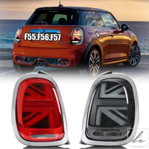 車用テールライトアセンブリ MINI COOPER F55 F56 F57 2014 - 19 リアリバースランプ LED テールライト 部品 カスタムパーツ アクセサリー